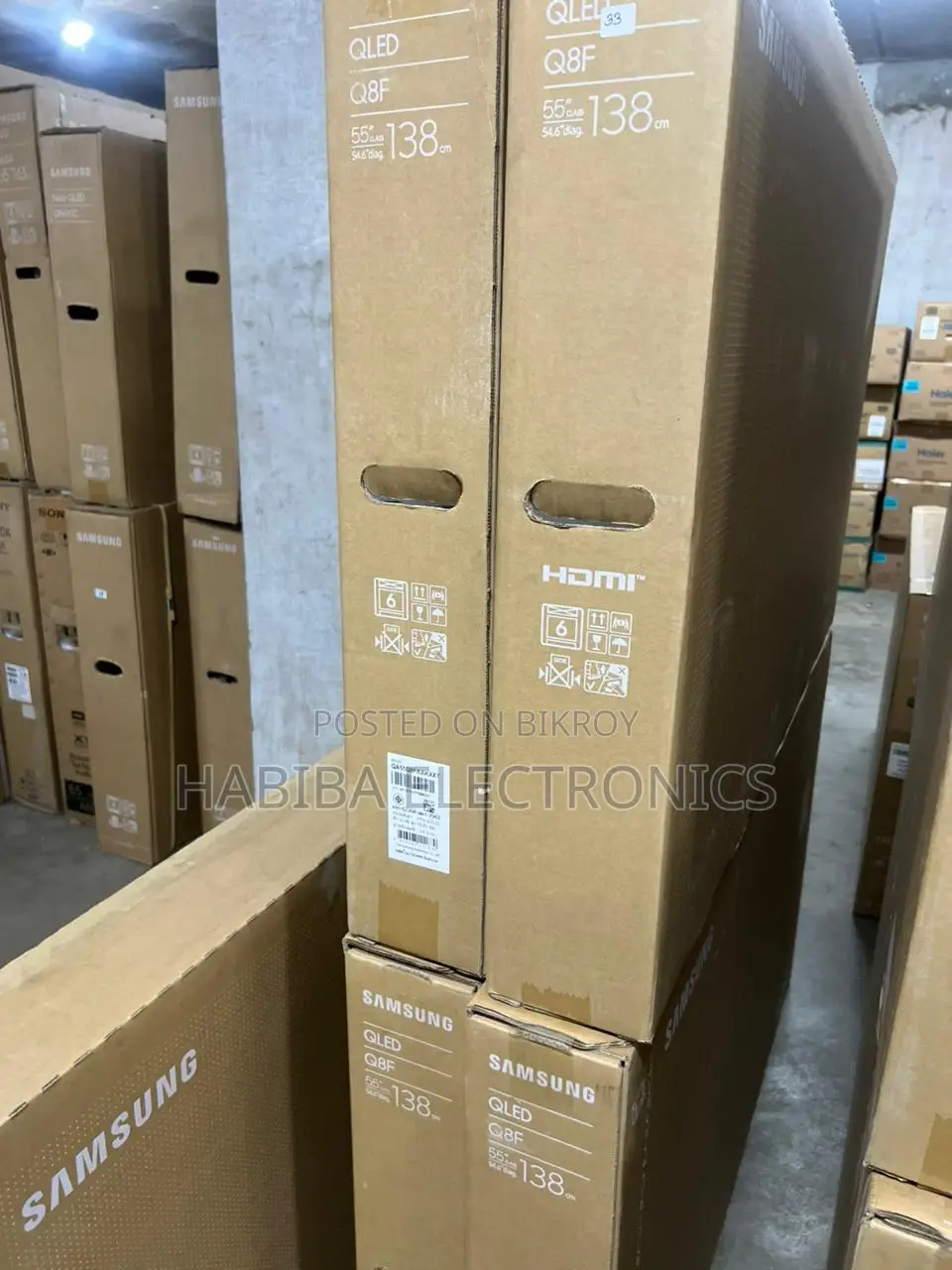 Samsung Q8f 55" 4k HDR Smart Qled TV