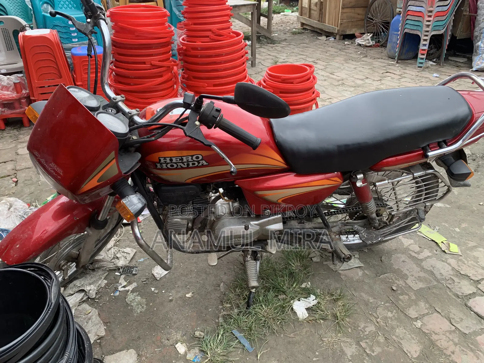 Hero Splendor Plus 2004 লাল
