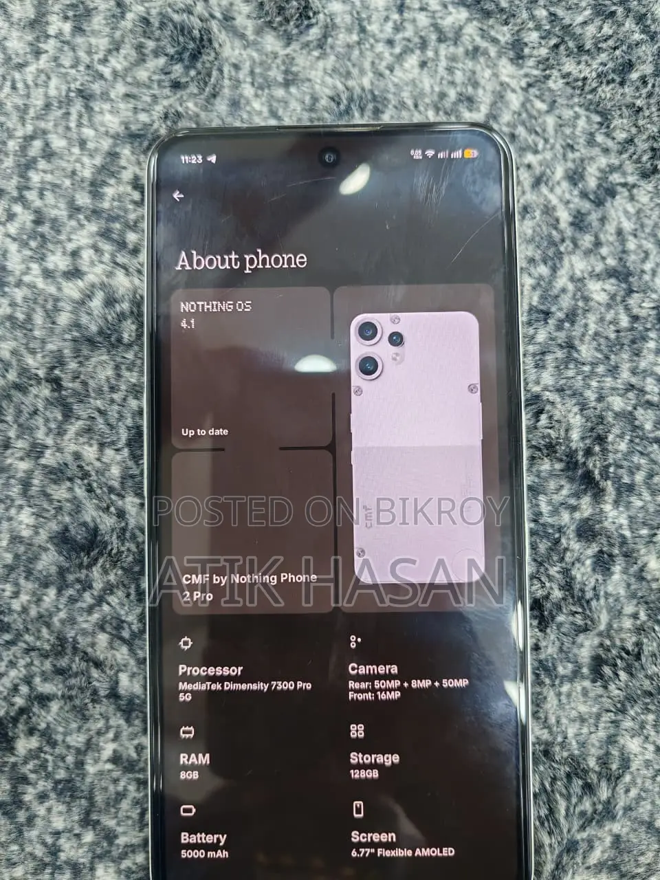 নাথিং ফোন সিএমএফ ফোন ২ প্রো ১২৮ জিবি হোয়াইট