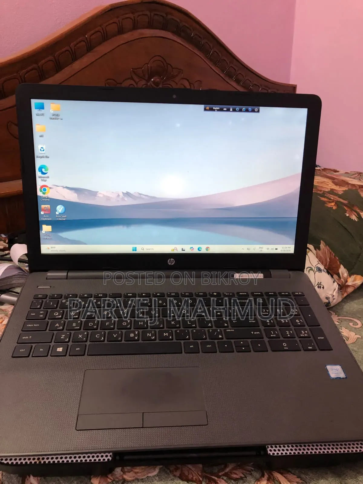 ল্যাপটপ HP 250 G6 8GB ইন্টেল কোর I3 SSD 1T
