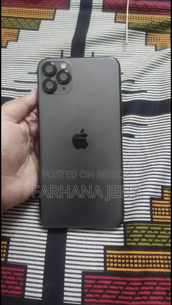 অ্যাপল আইফোন ১১ প্রো ম্যাক্স ২৫৬ জিবি ব্ল্যাক