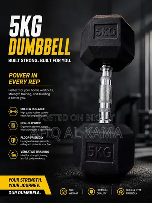 Dumbbell 5 Kg 1 Piece