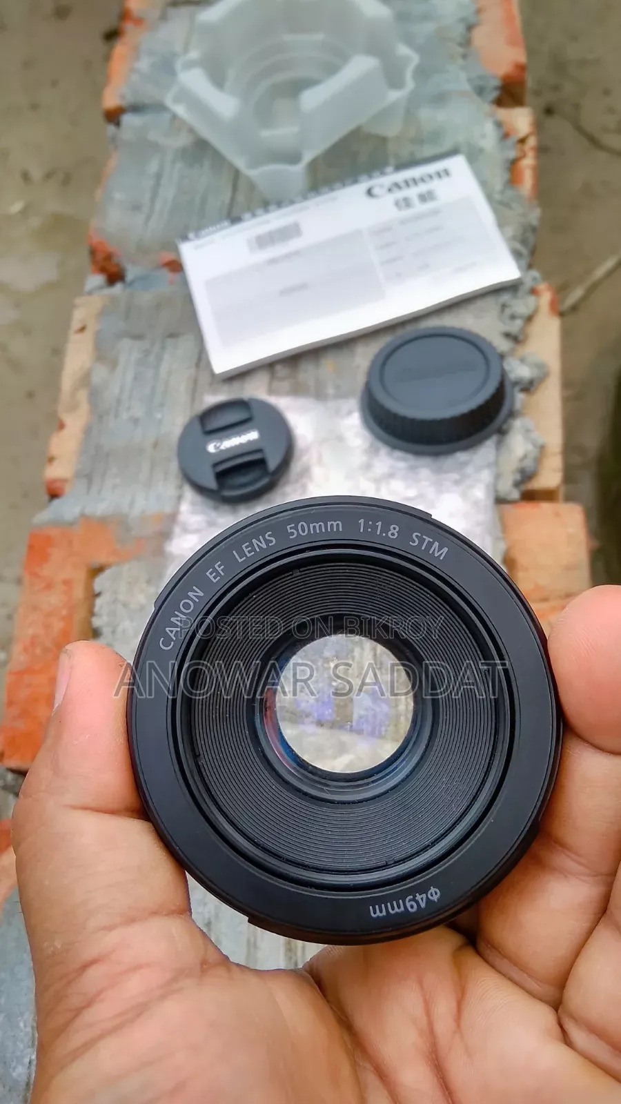 Canon 50mm F/1.8 STM Prime Lens