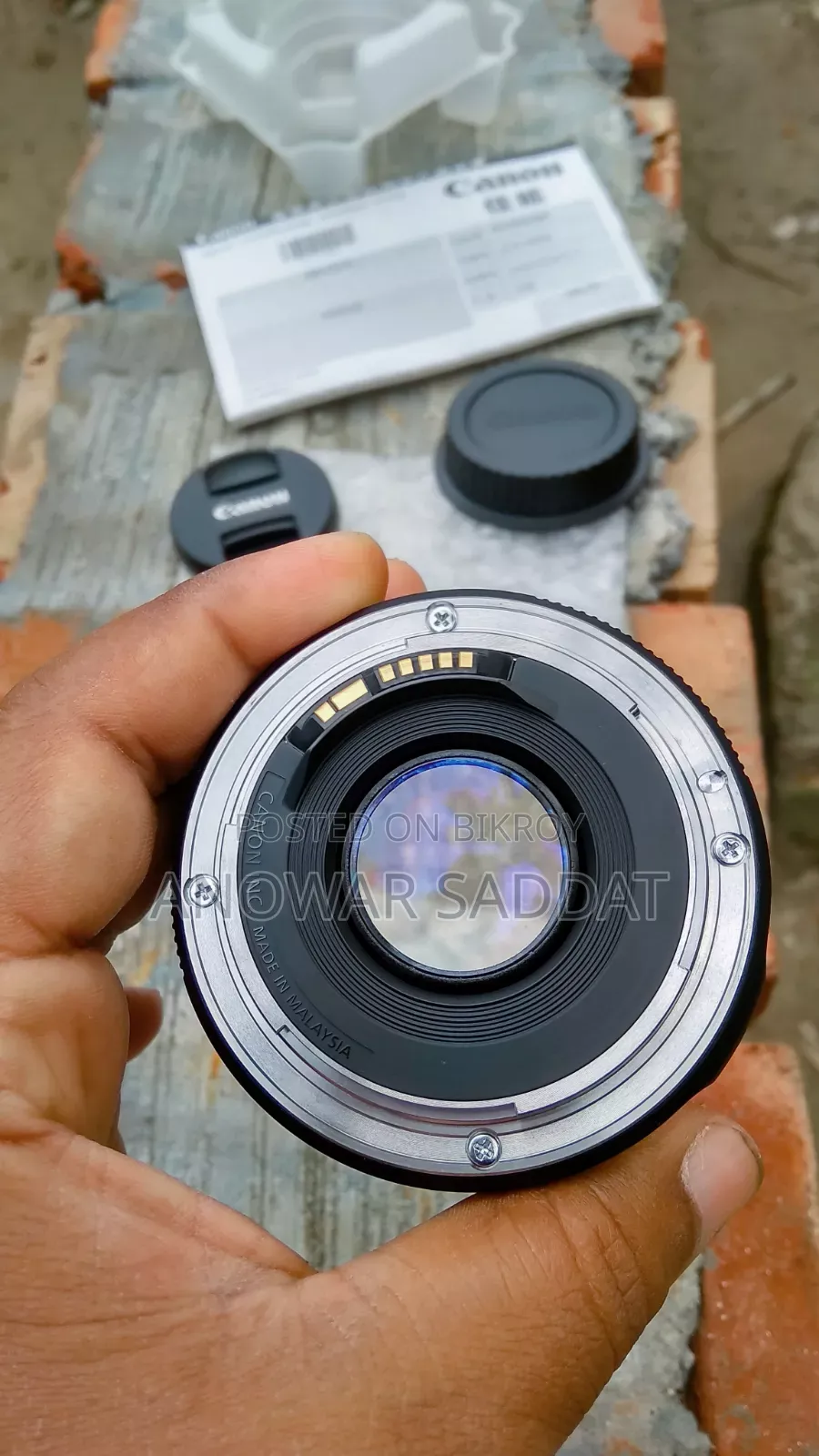 Canon 50mm F/1.8 STM Prime Lens