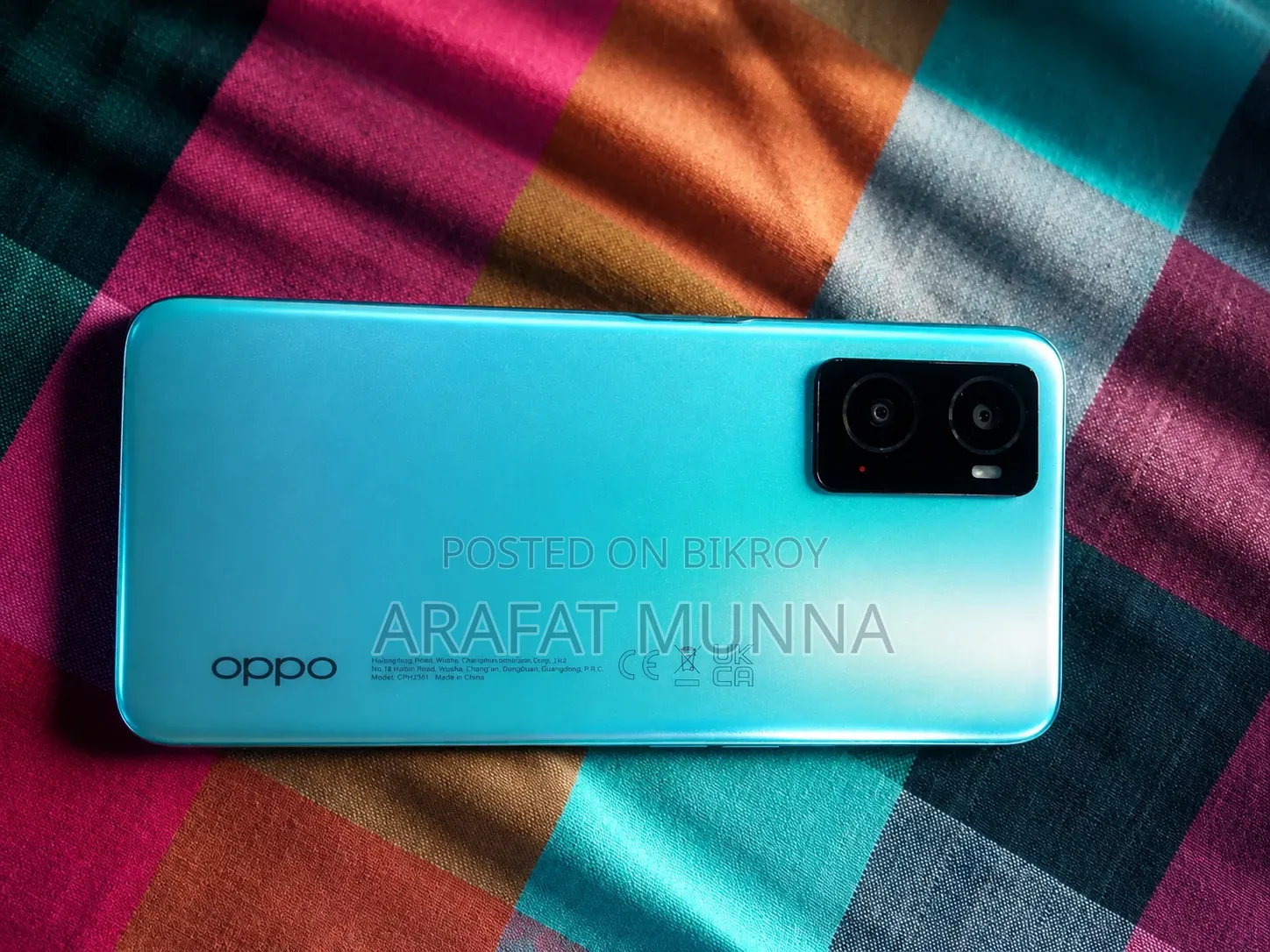 New Oppo A76 128 GB Blue