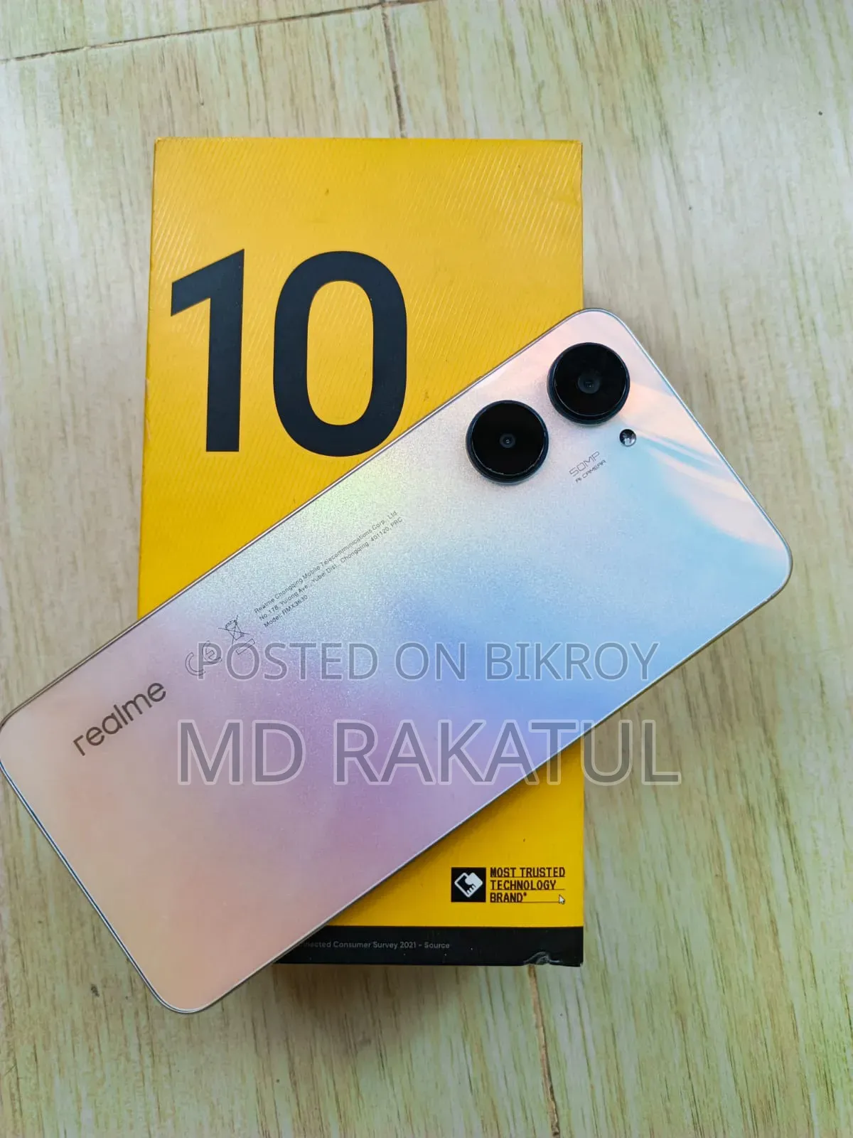 Realme 10 64 GB Rose Gold