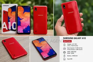Samsung A10 32 GB Red