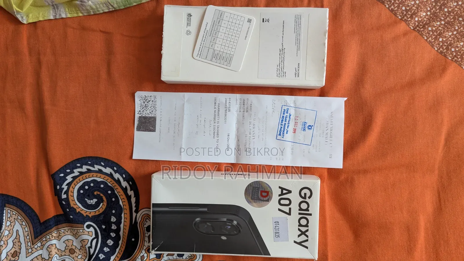 Samsung Galaxy A07 4G 128 GB Gray