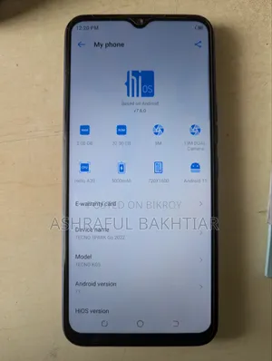 Tecno Spark Go 2022 32 GB Blue