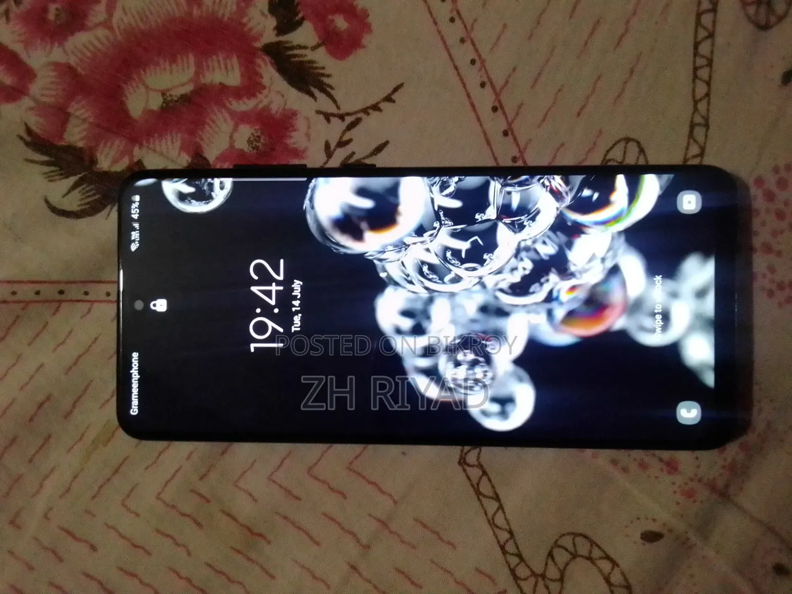 Samsung Galaxy S20 Ultra 5G 128 GB Silver
