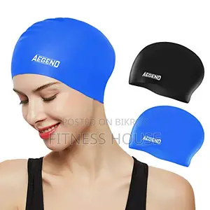 Swimming Cap – Silicone Waterproof Swim Hat for Men, Women & Kids