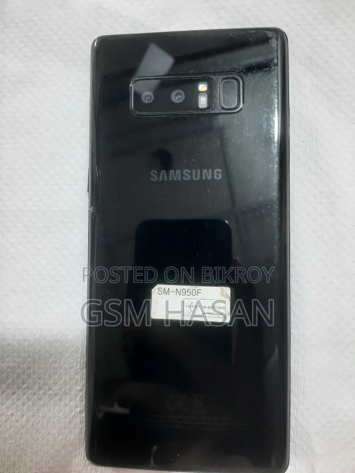 Samsung Galaxy Note 8 128 GB Black