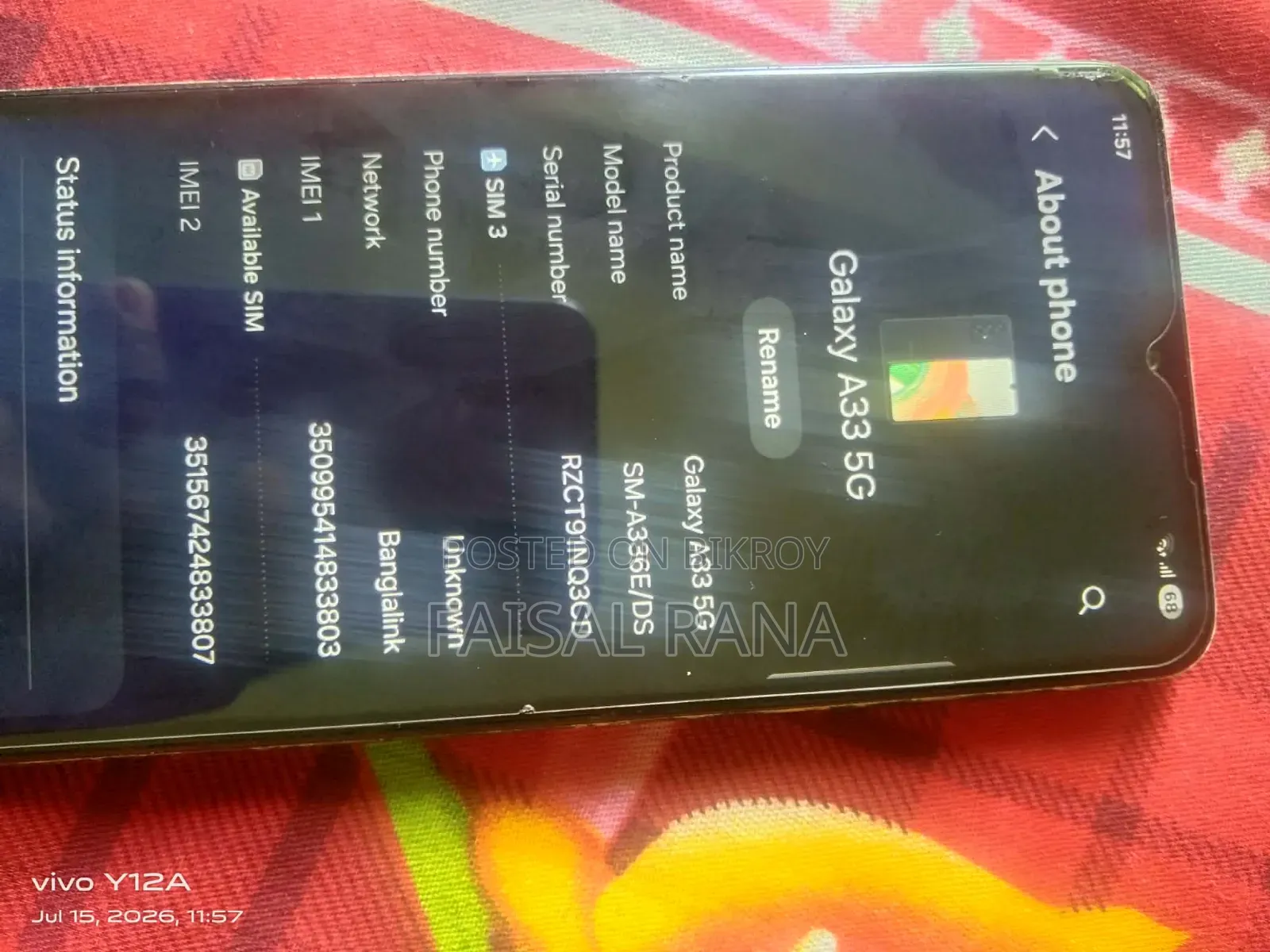 Samsung Galaxy A33 5G 128 GB Black