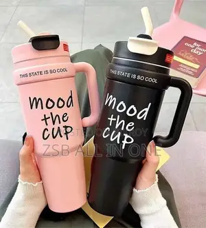 Original BingBa Cup 40oz “Mood the Cup” Insulated Tumbler