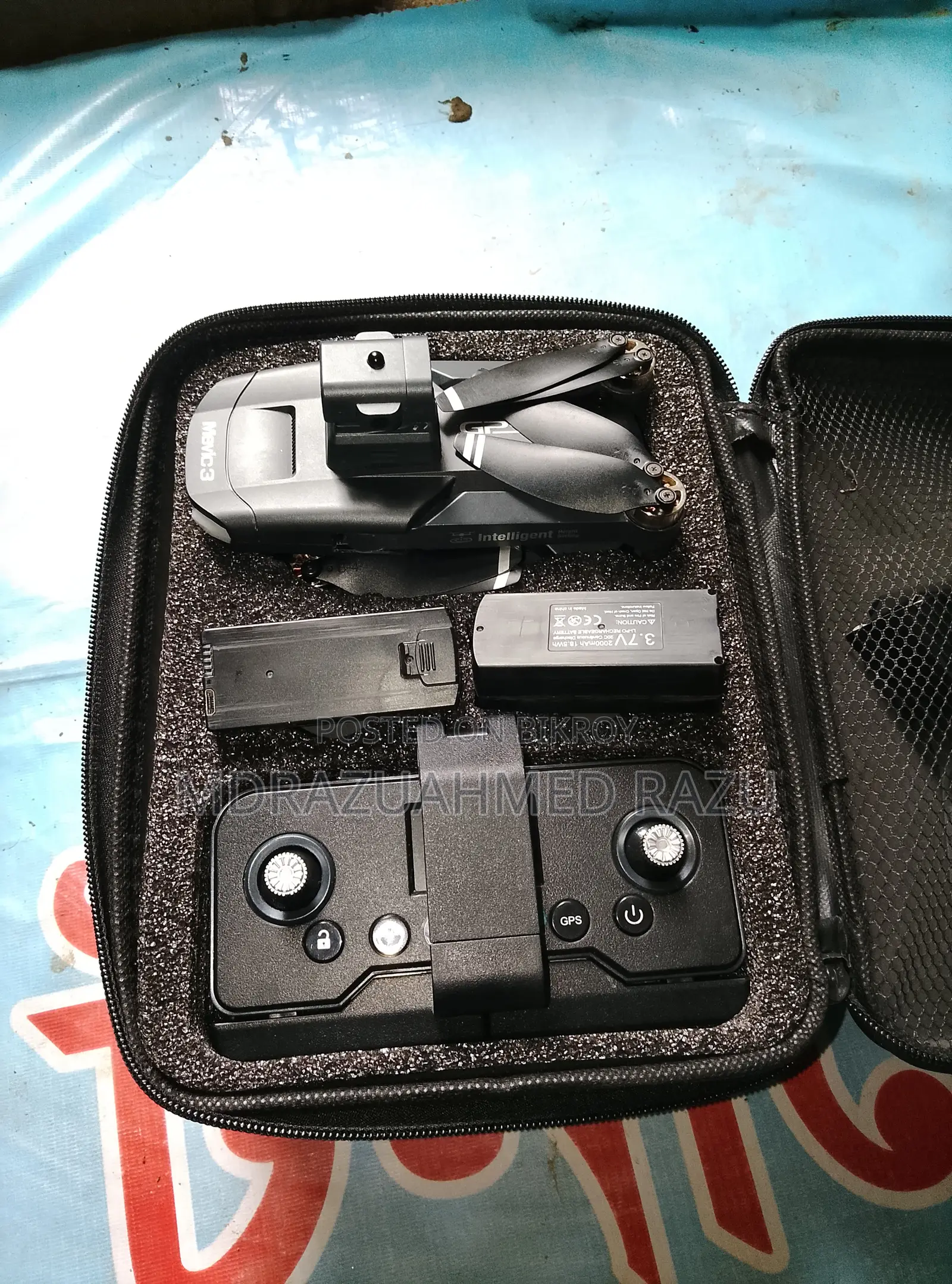D31 GPS Drone – 29/06/2026. Used for only 16 days, in perfect condition