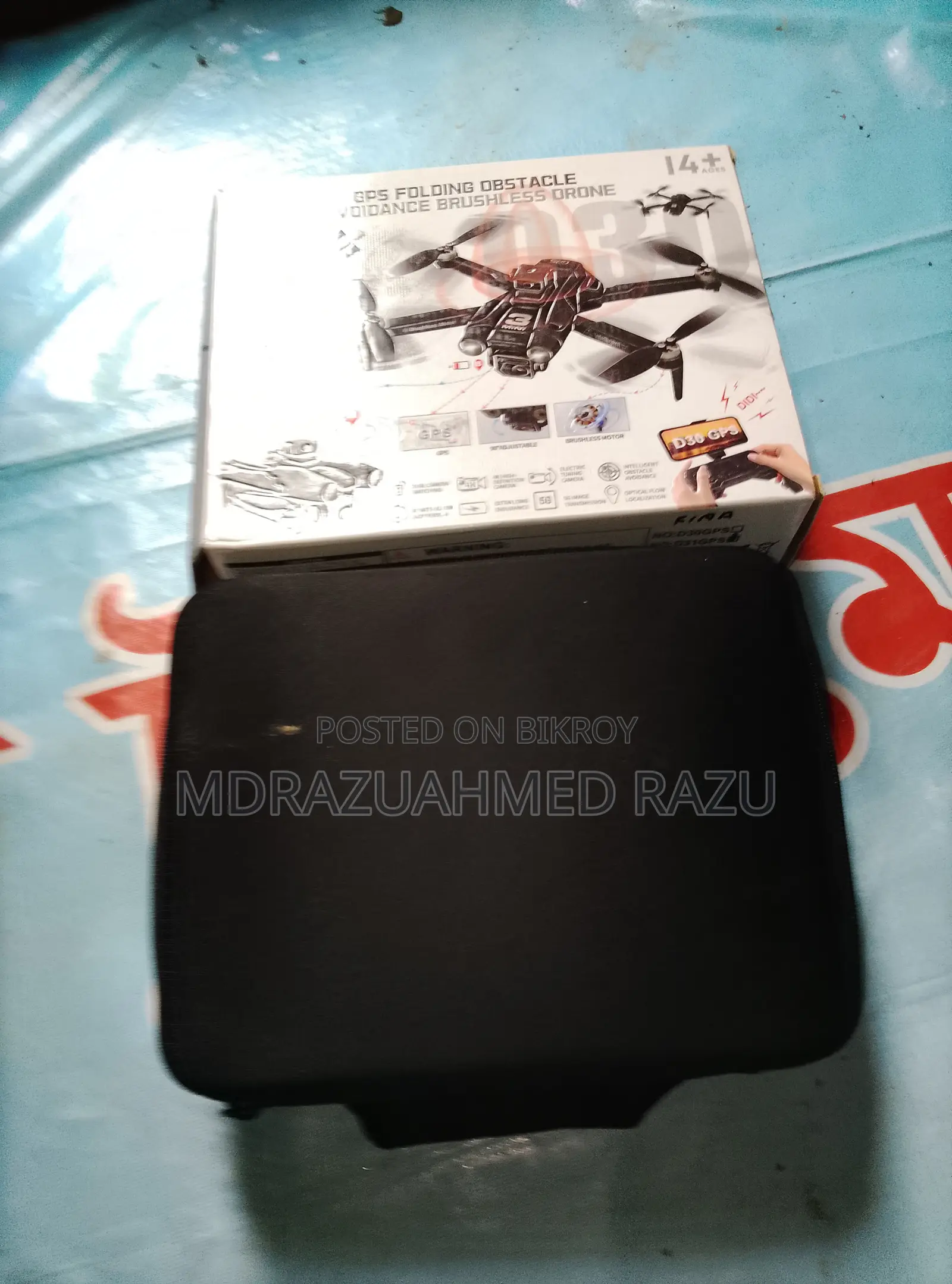 D31 GPS Drone – 29/06/2026. Used for only 16 days, in perfect condition