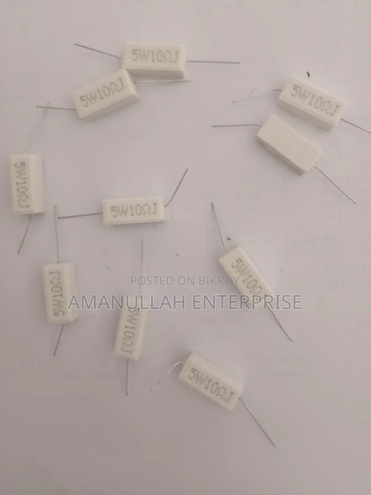 ৫ ওয়াট ১০ ওহম সিরামিক সিমেন্ট রেজিস্টর (5W10RJ) | অনলাইনে কিনুন (০৬ পিস)