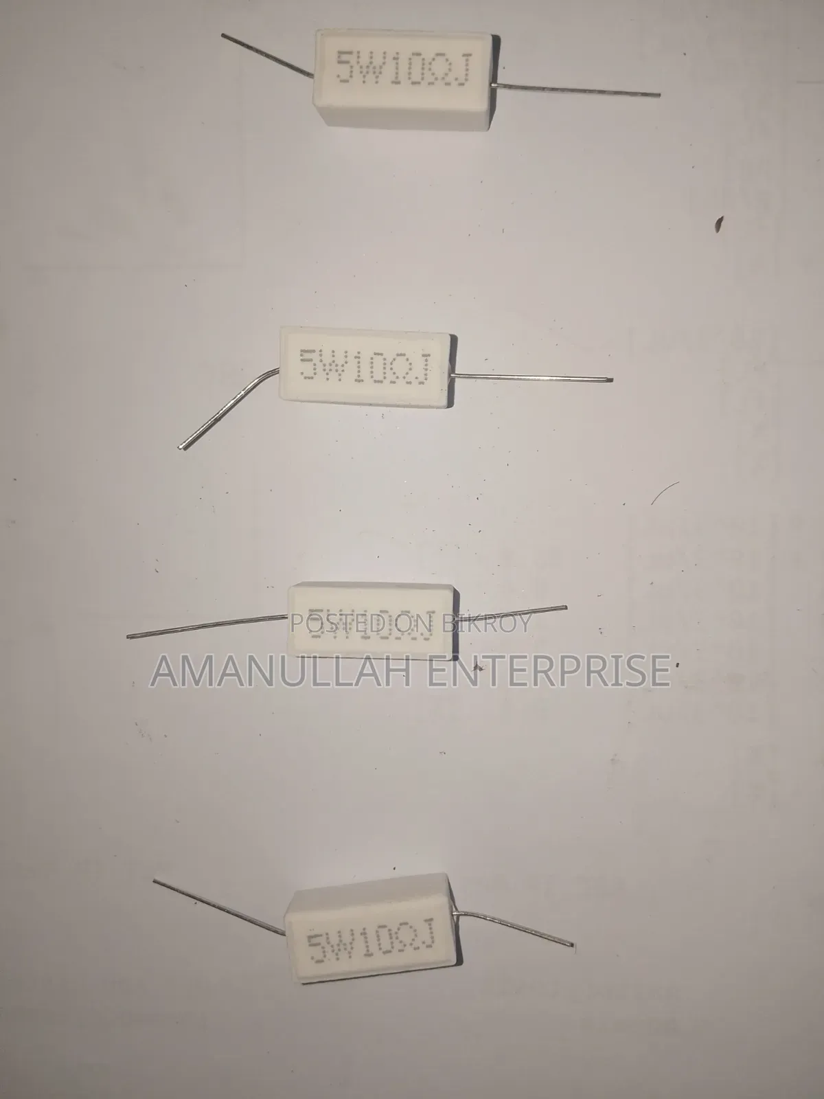 ৫ ওয়াট ১০ ওহম সিরামিক সিমেন্ট রেজিস্টর (5W10RJ) | অনলাইনে কিনুন (০৬ পিস)