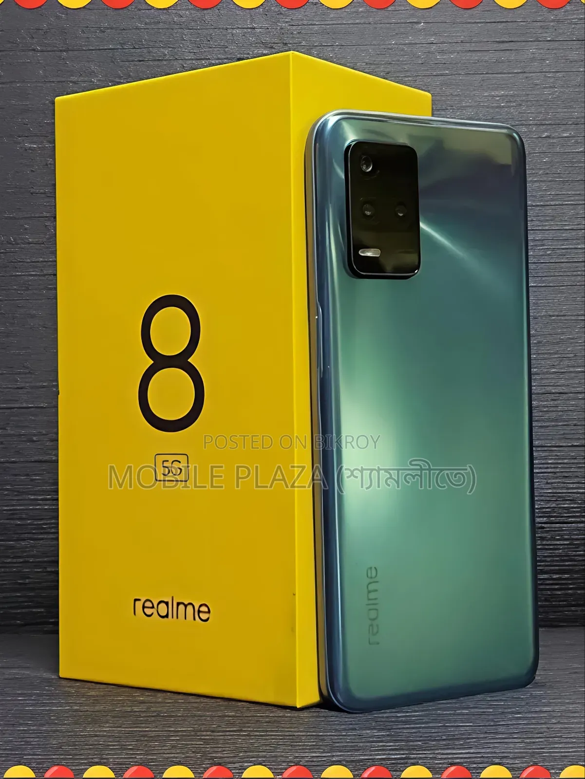 নতুন Realme 8 5G ১২৮ জিবি