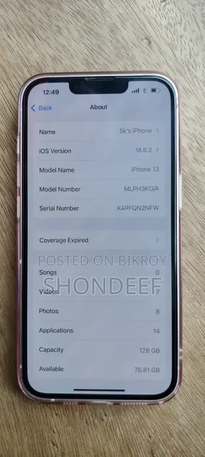 Apple iPhone 13 128 GB