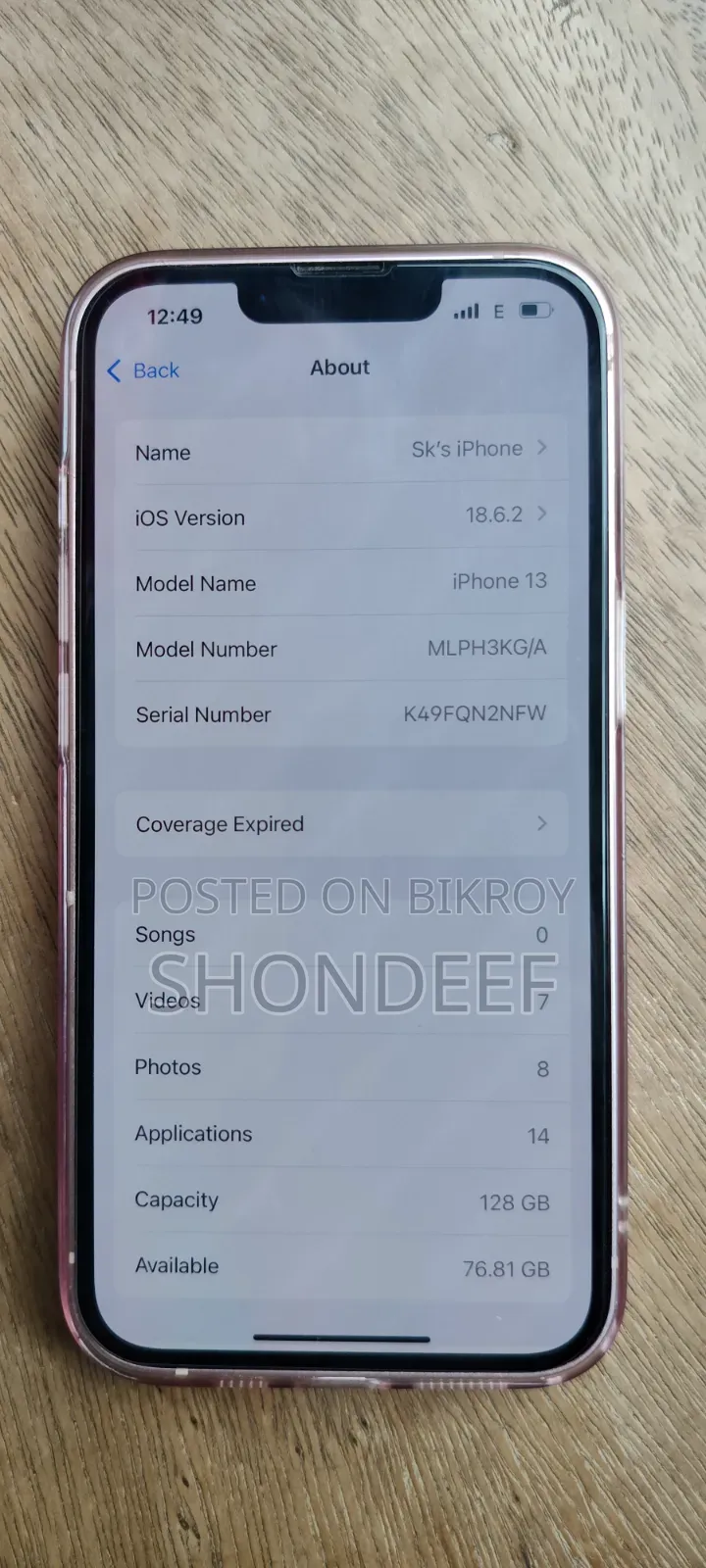 Apple iPhone 13 128 GB
