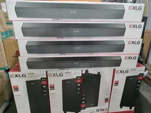 EXLG S5 Pro ২.১-চ্যানেল ওয়্যারলেস হোম থিয়েটার সাউন্ডবার