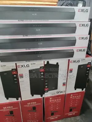 EXLG S5 Pro ২.১-চ্যানেল ওয়্যারলেস হোম থিয়েটার সাউন্ডবার