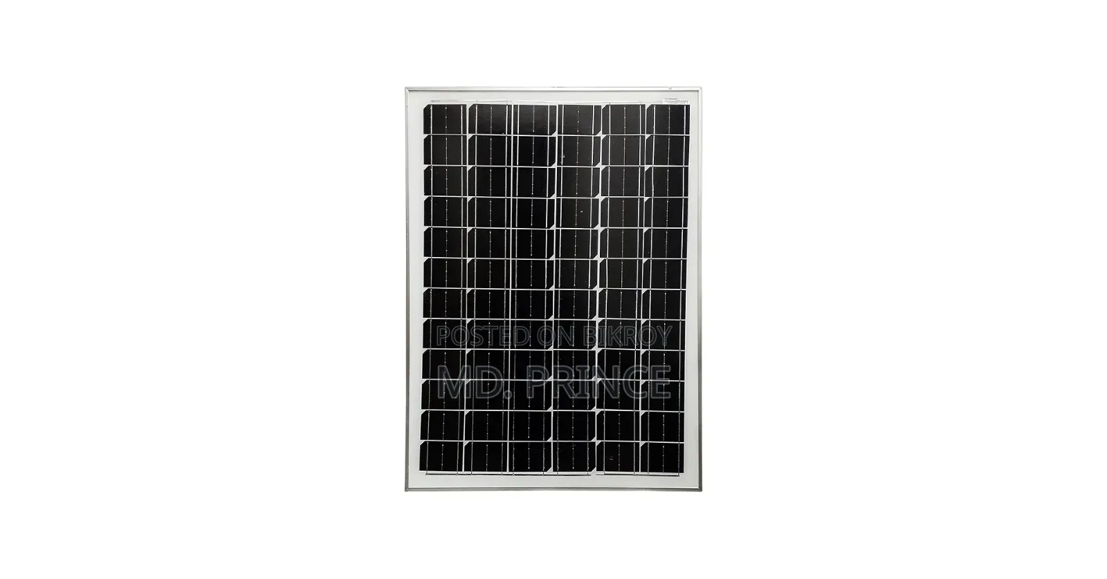 50 Watt 18 Volt Solar Panel
