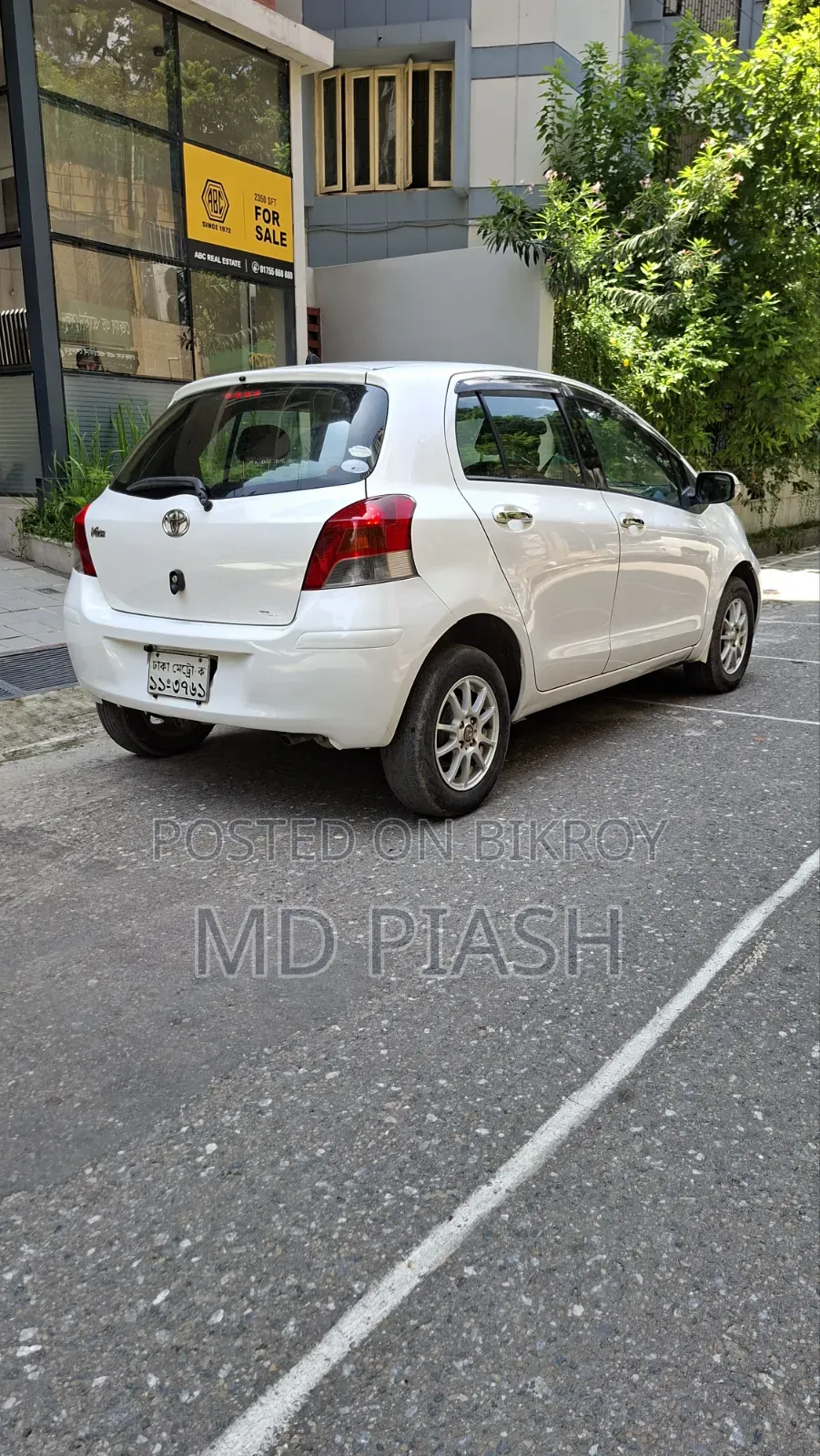 Toyota Vitz 2008 White