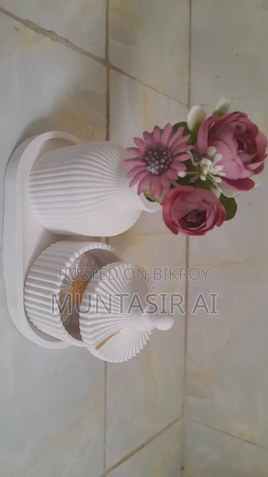 Top Flower Tray Jewellery Box Combo