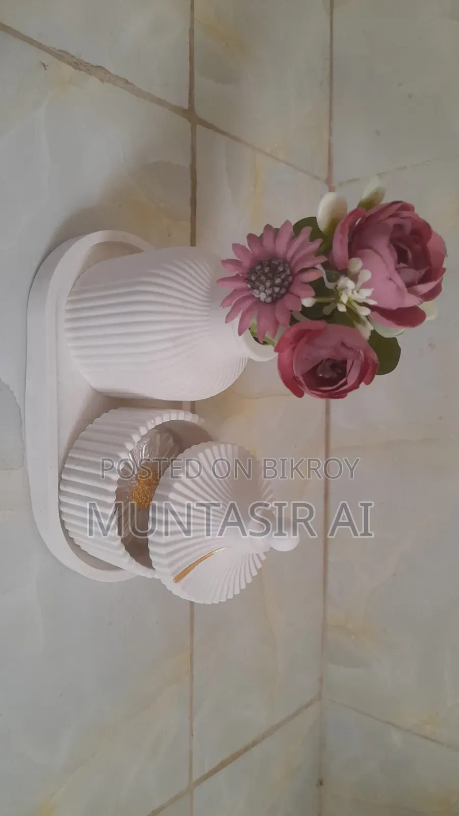 Top Flower Tray Jewellery Box Combo