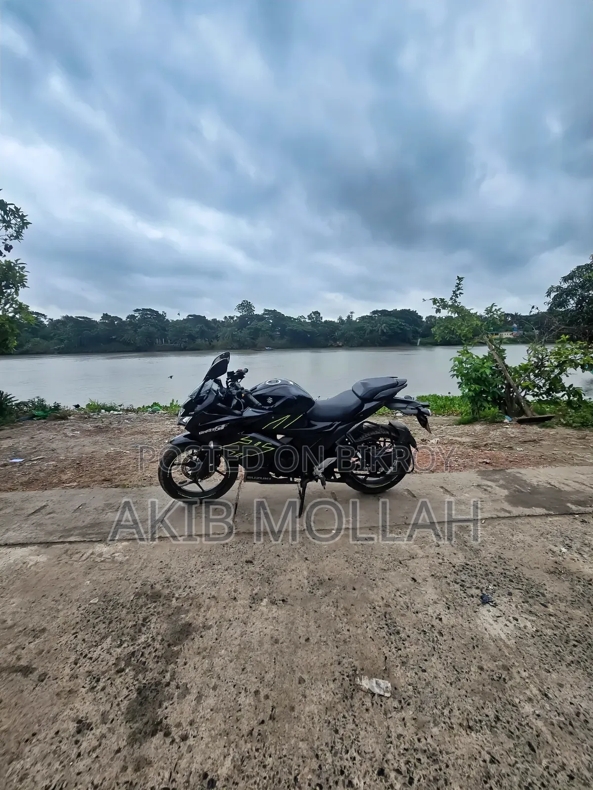 Suzuki Gixxer Fi ABS 2023 Black
