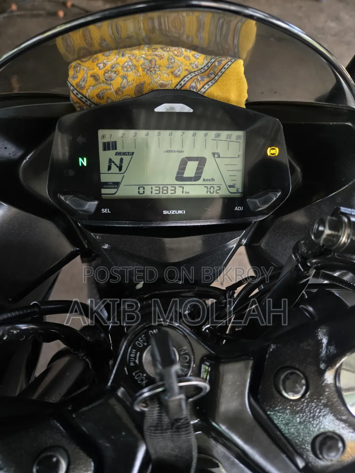 Suzuki Gixxer Fi ABS 2023 Black