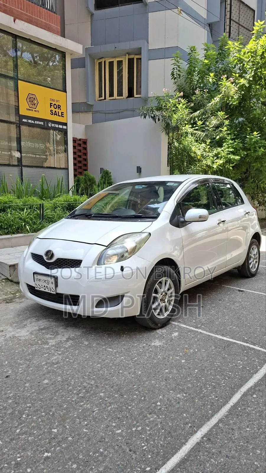Toyota Vitz 2008 White