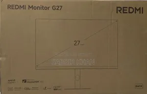 Xiaomi Redmi G27 ২৭" ২০০ হার্জ এফএইচডি আইপিএস গেমিং মনিটর