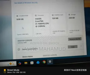 Laptop Dell Inspiron 15 8GB Intel Core 5 SSHD+SSD 256GB