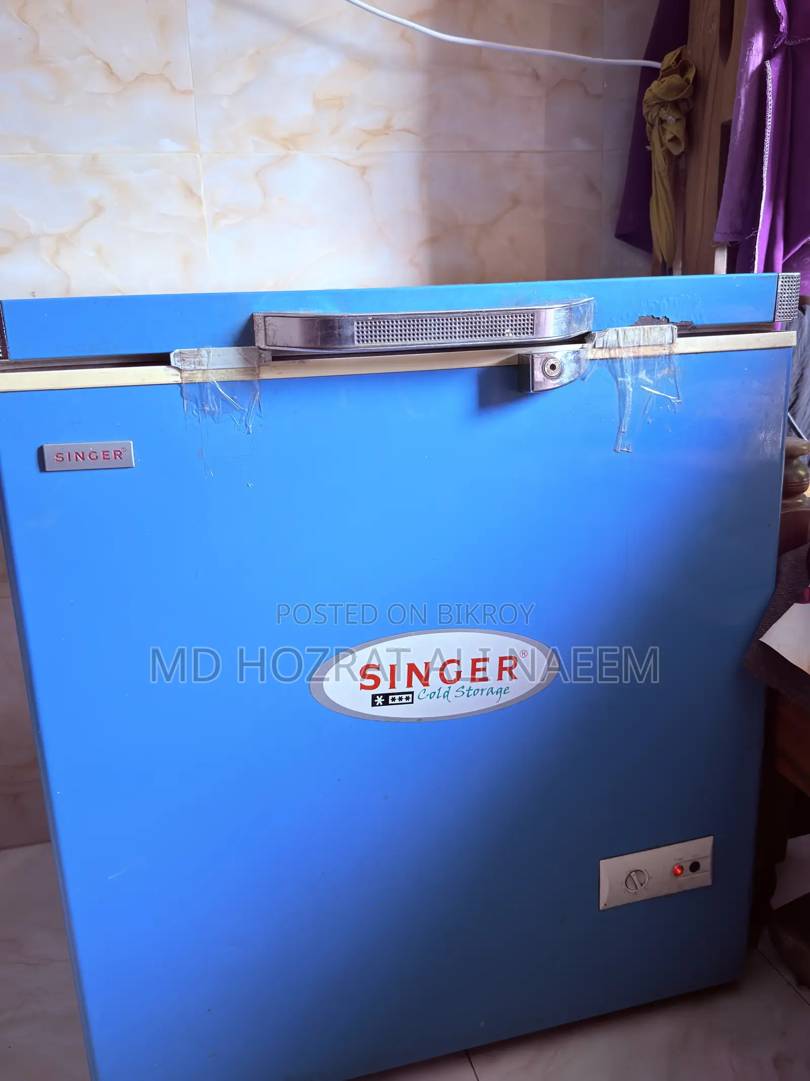 সিঙ্গার রেফ্রিজারেটর ১৩৮ লিটার ধারণক্ষমতা ভালো অবস্থায়