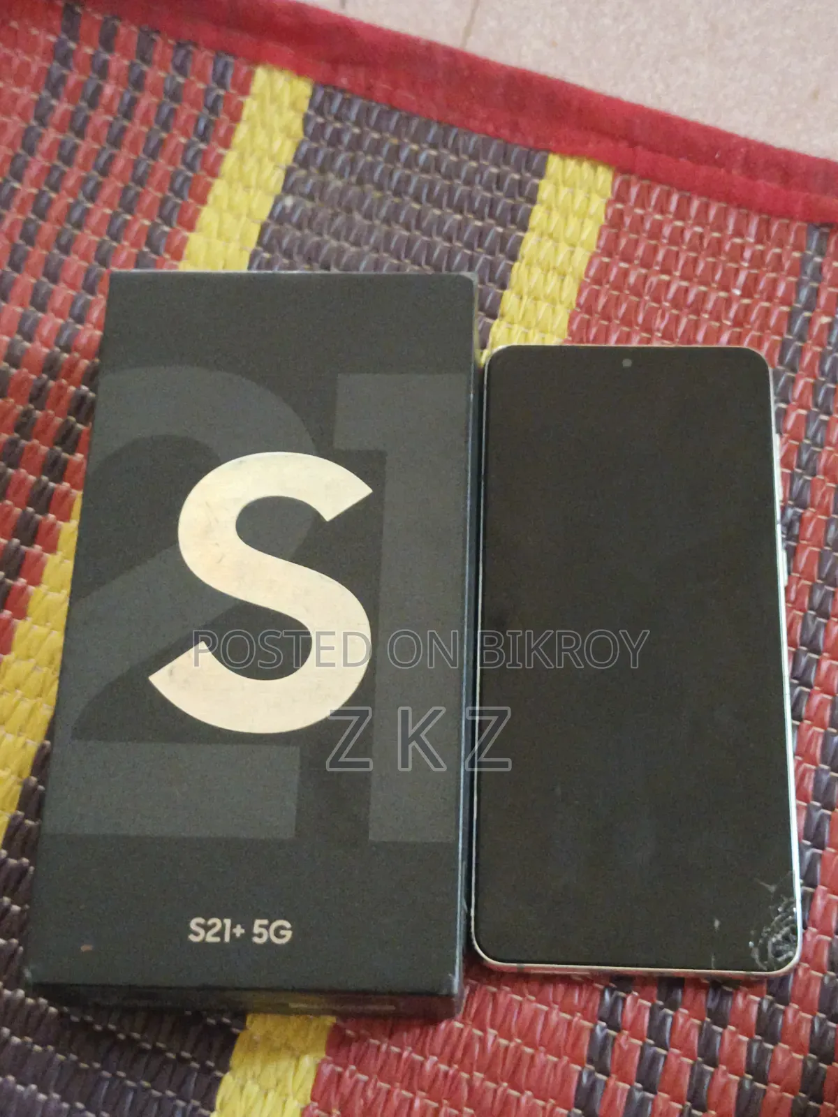 স্যামসাং গ্যালাক্সি এস২১+ ৫জি ১২৮ জিবি সিলভার