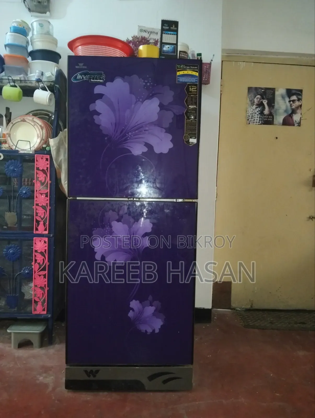 Walton Inverter Refrigerator (282L)