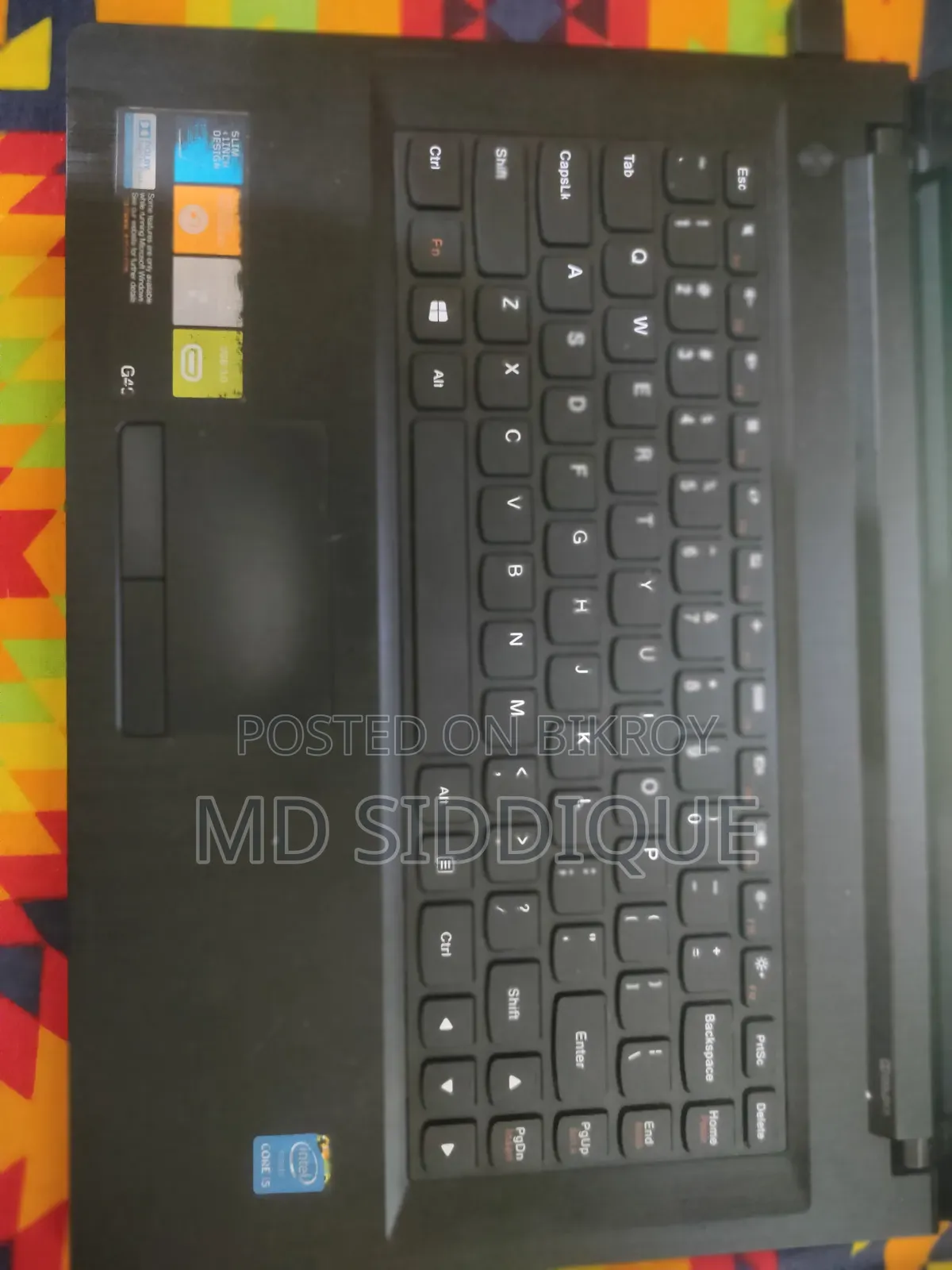 Laptop Lenovo ThinkPad G40 8GB Intel Core I5 SSD 128GB