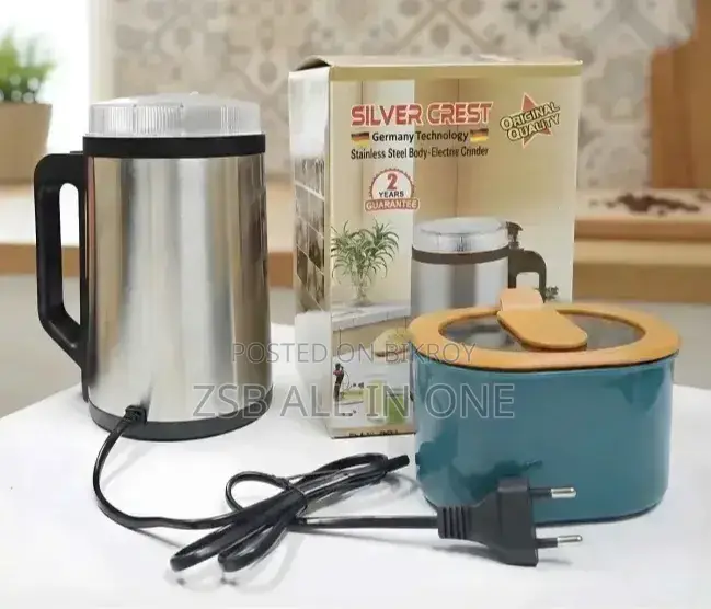 Silver Crest 3000W Electric Mini Grinder With Spice Bowl