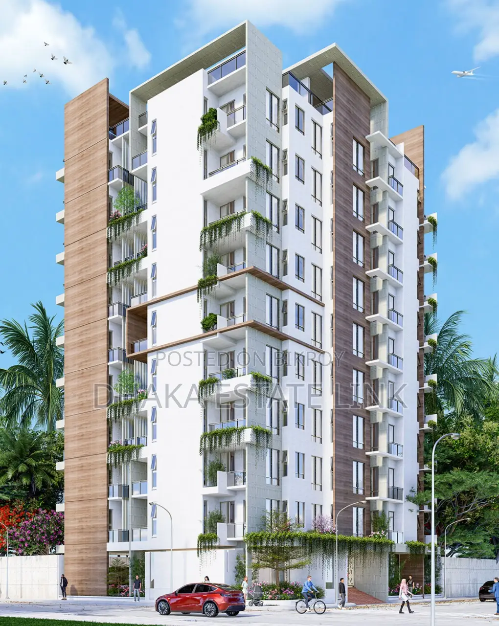 3-bedroom Apartment in Green Field, Mogbazar for sale