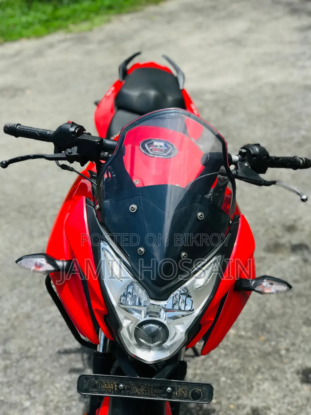 বাজাজ পালসার ১৫০ ২০১৮ লাল