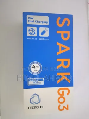 New Tecno Spark Go 3 64 GB Black