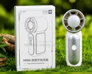 Mini High Speed Handheld Fan | Mini Rechargeable Hand Fan