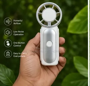 Mini High Speed Handheld Fan | Mini Rechargeable Hand Fan