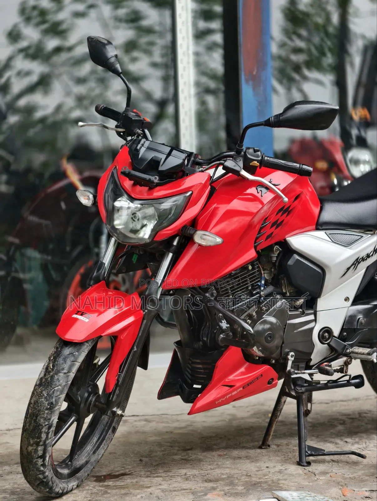 TVS Apache 160 4V 2020 Red