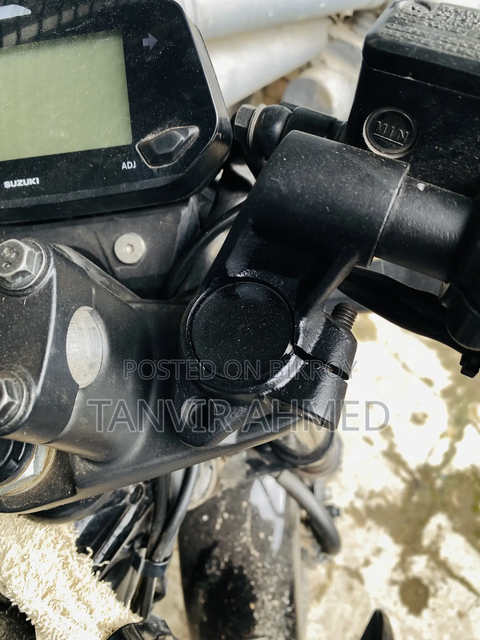 R15 V2 Handle Bar + Bush for Gixxer/Fz/4v