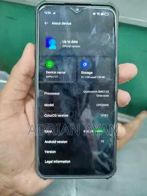 Oppo F17 128 GB Orange