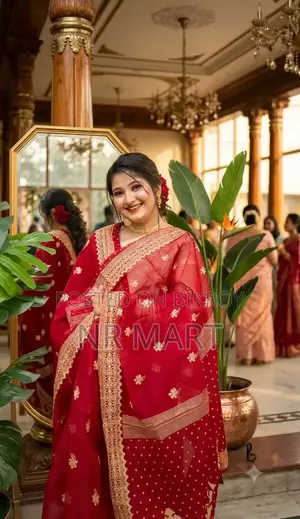 Premium Semi Muslin Saree (with matching blouse piece)